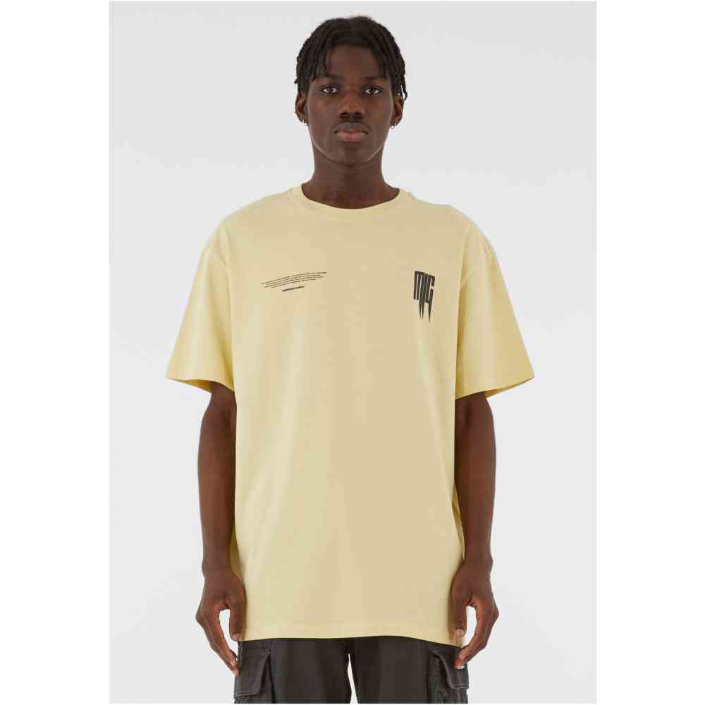 MJ GONZALES - Metamorphose V.2 X Heavy Oversized Heren Tshirt - Geel